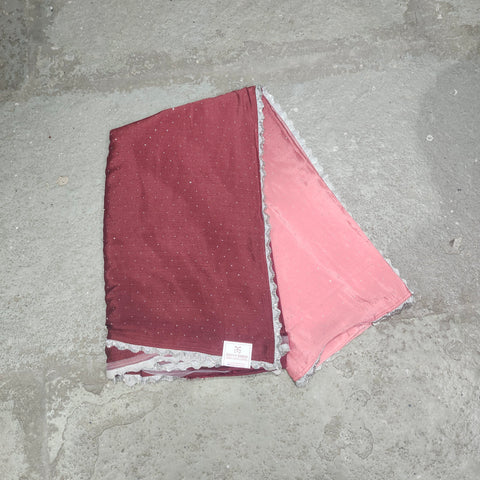 Pure crepe shaded sarees - party wear sarees