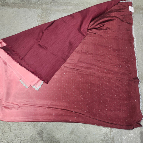 Pure crepe shaded sarees - party wear sarees