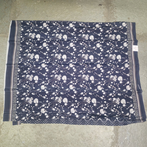 Satin Print Saree