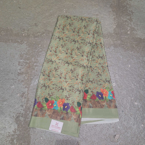 Satin Print Sarees