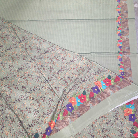 Satin Print Sarees