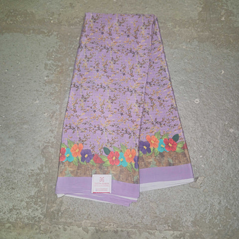 Satin Print Sarees
