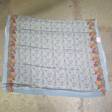 Satin Print Sarees