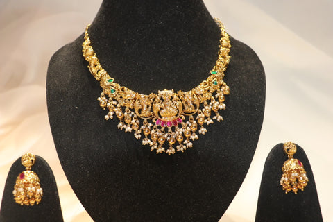 Temple Necklace Set-16