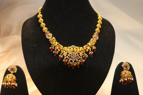 Temple Necklace Set-17