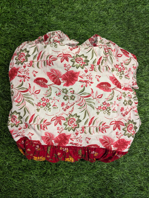 Cotton Printed Kurthi | Multi Colour Floral Print (3)