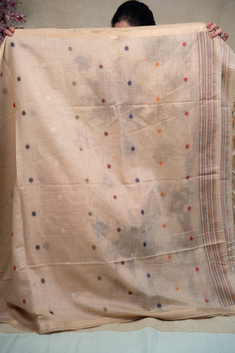 Cotton Kora Paithani