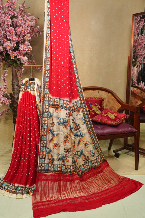 Bandhini Sarees