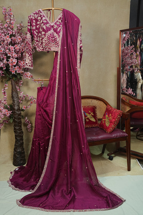 Cocktail sarees