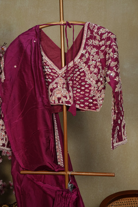 Cocktail sarees