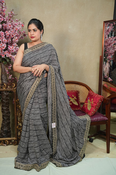 Black Cocktail sarees