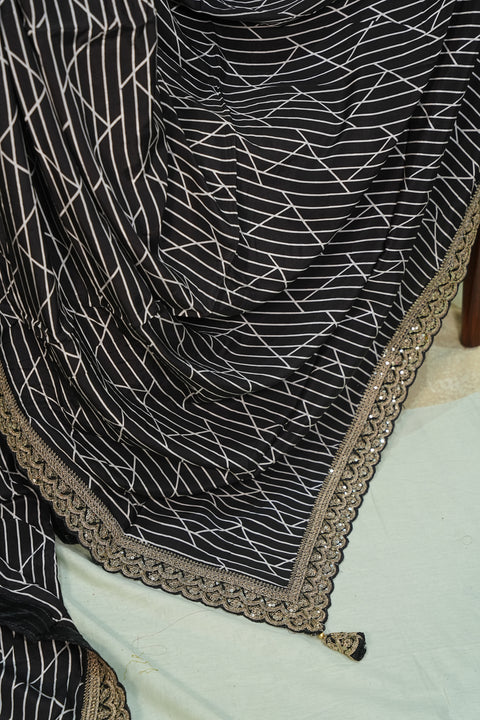 Black Cocktail sarees