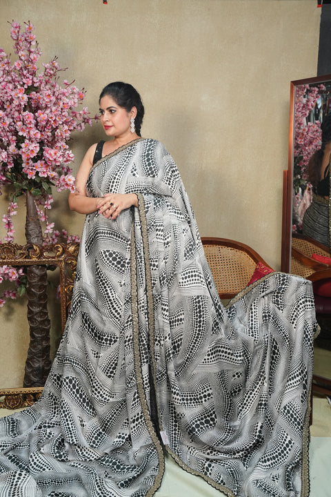 Black Cocktail sarees