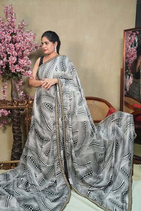 Black Cocktail sarees