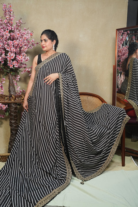 Black Cocktail sarees