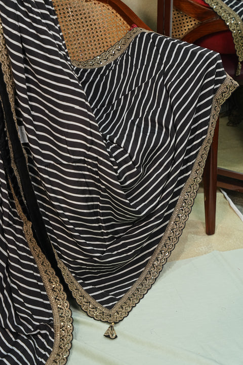 Black Cocktail sarees