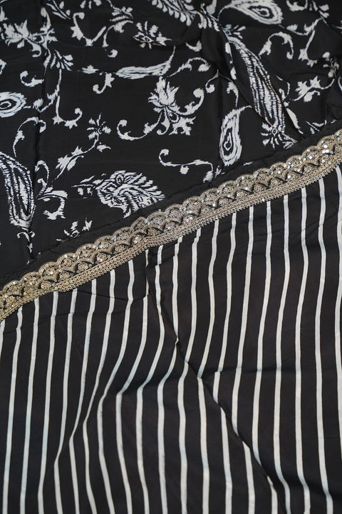 Black Cocktail sarees