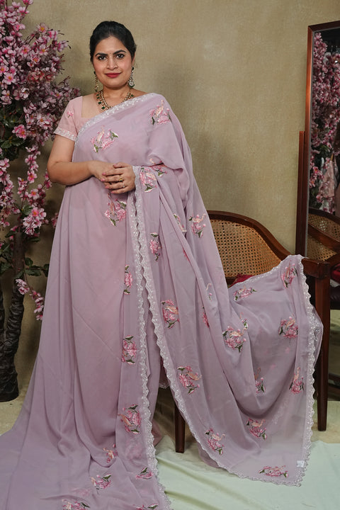 Fancy Georgette Sarees