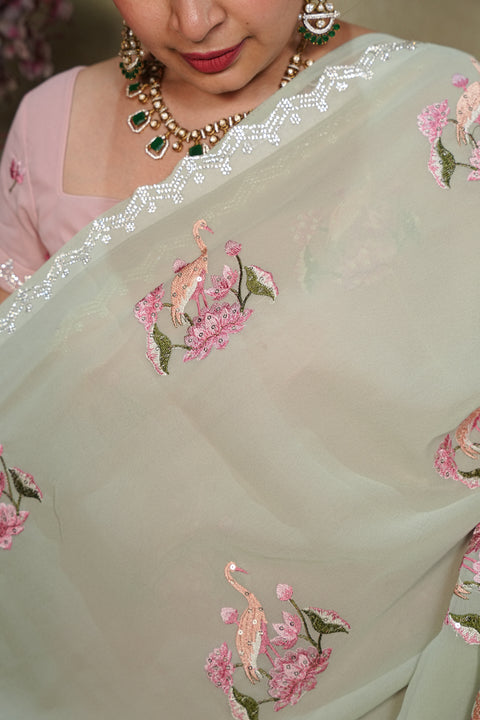 Fancy Georgette Sarees