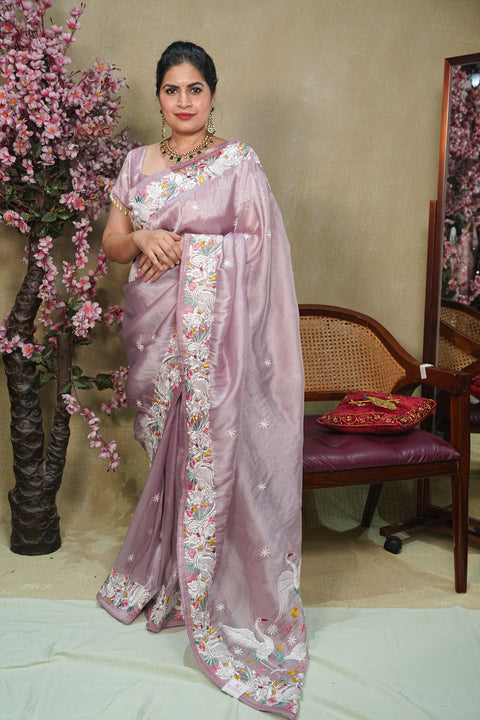 Fancy Tissue Organza Sarees
