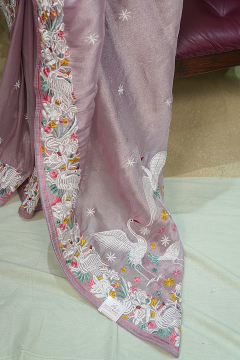Fancy Tissue Organza Sarees
