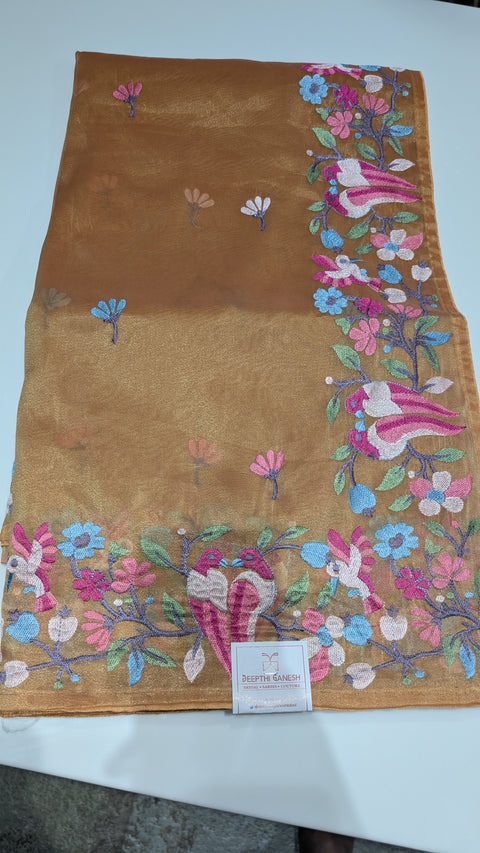 Pure Tissue Party Wear Sarees 1