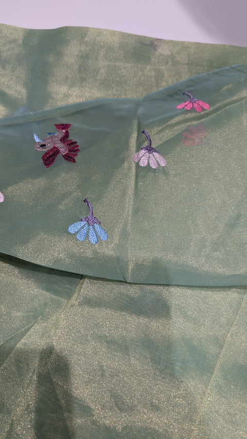 Pure Tissue Party Wear Sarees 1