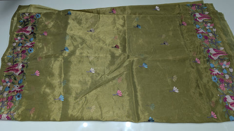 Pure Tissue Party Wear Sarees 1