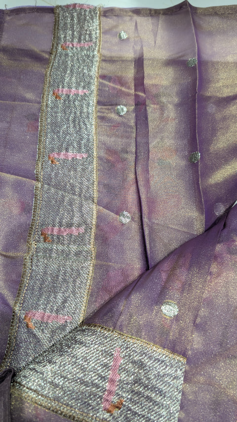 Pure Tissue Party Wear Sarees 2