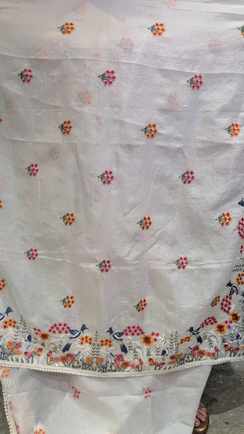 Crushed Fabric Sarees