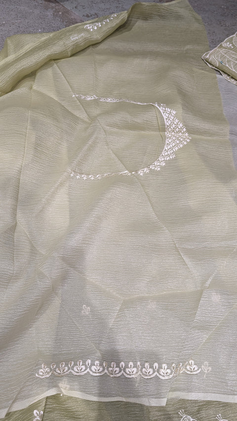 Fancy Crushed Sarees