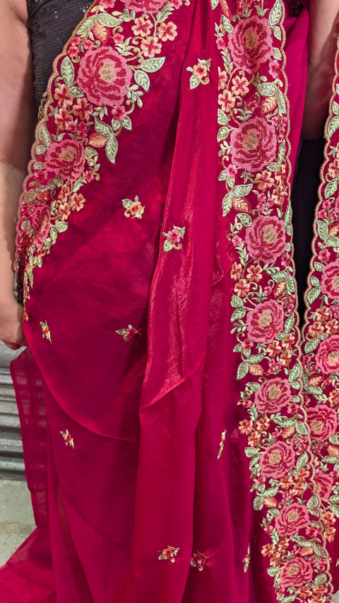 Soft Shimmer Sarees