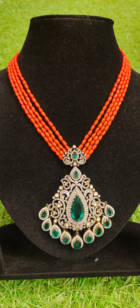 Corel Victorian Neckpiece