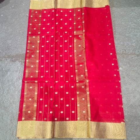Benaras Kora Saree