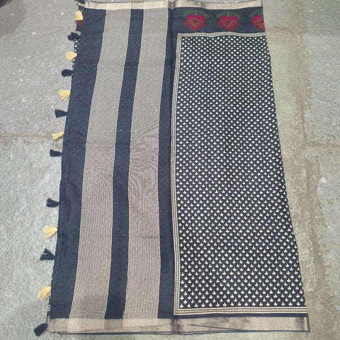 Tussar Sarees with Cutwork Embroidery