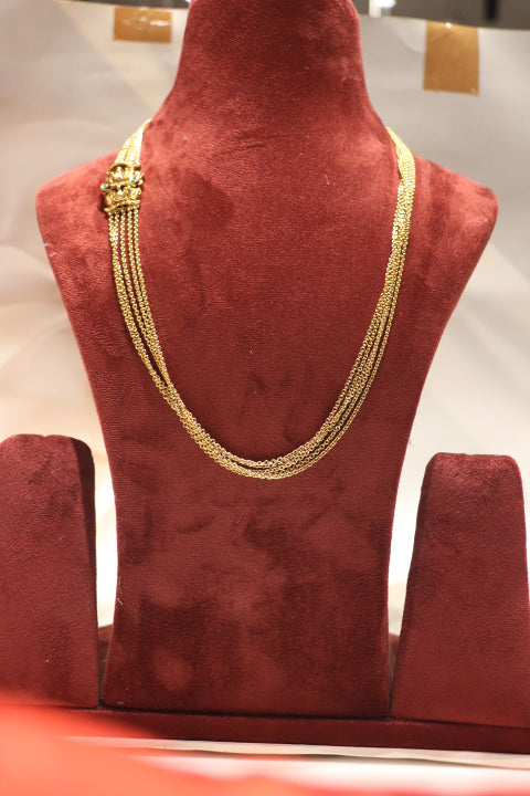 Multi-Layered Chandraharam Necklace-01