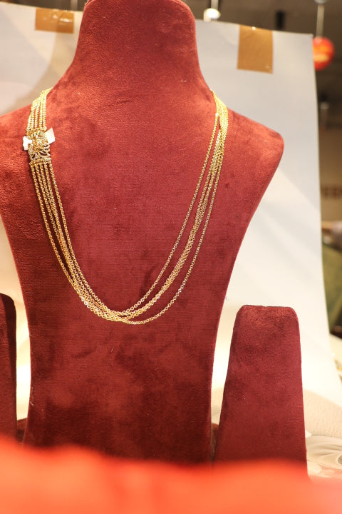 Multi-Layered Chandraharam Necklace-02