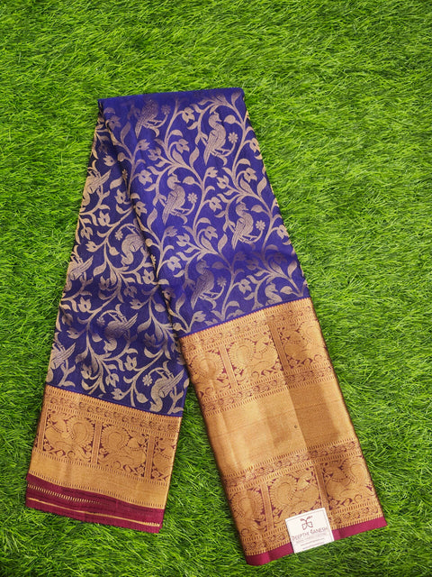 Saree – Blue Kanchi Fancy Saree