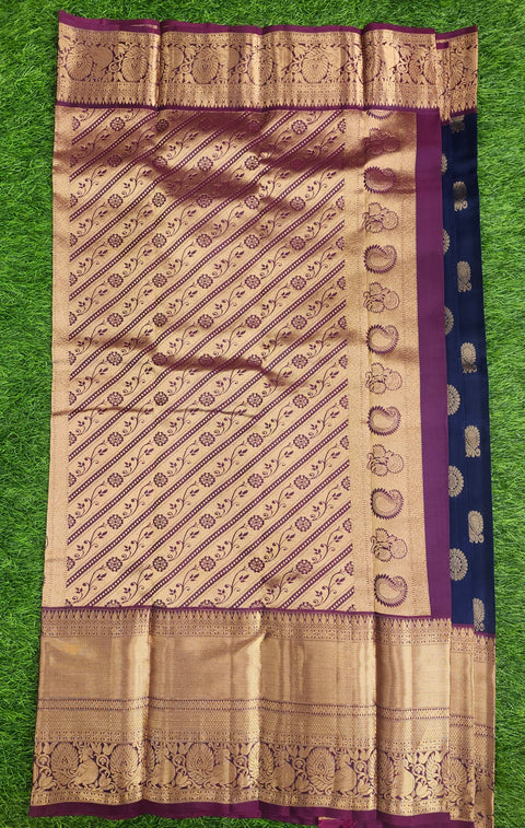 Saree – Violet Kanchi FancY Saree