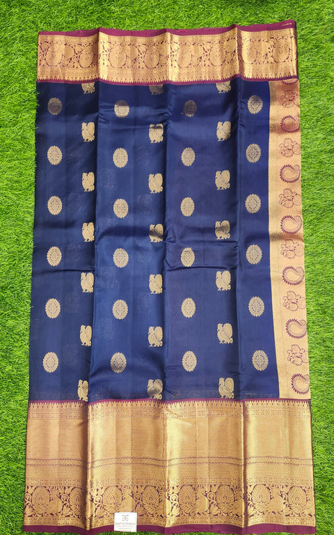 Saree – Violet Kanchi FancY Saree