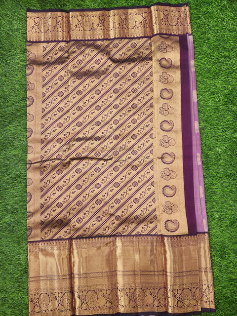 Saree – Purple  Kanchi FancY Saree