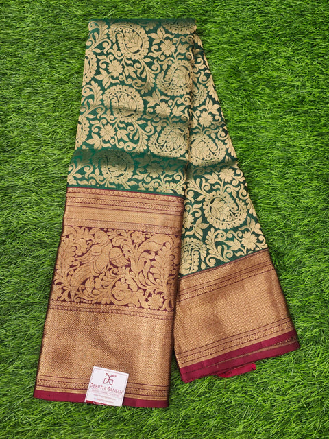 Saree – Green Kanchi FancY Saree