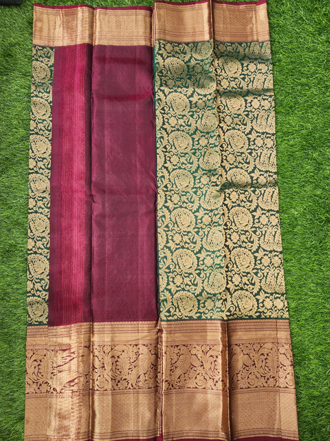 Saree – Green Kanchi FancY Saree