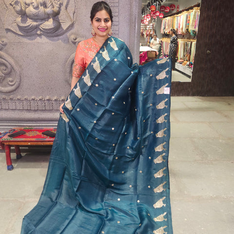 Satin Crepe Saree