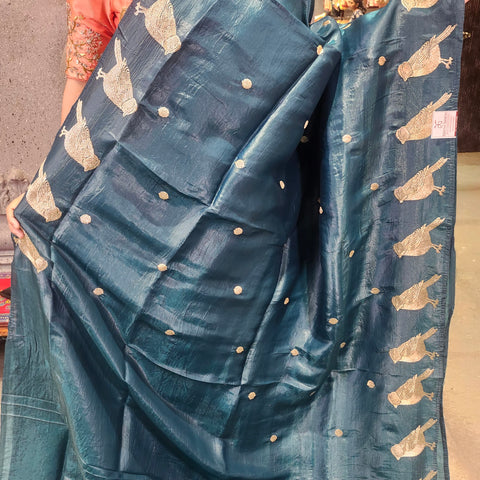 Satin Crepe Saree