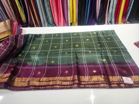 Semi Tussar Silk Sarees