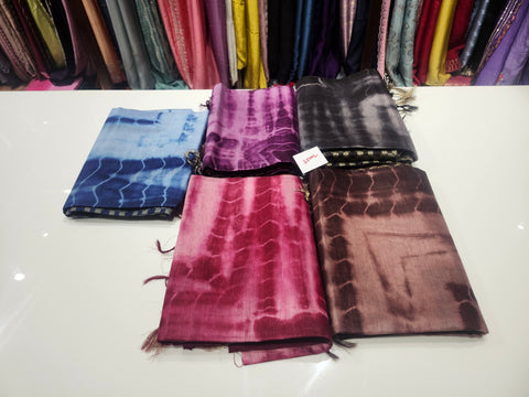 Semi Tussar Silk Sarees