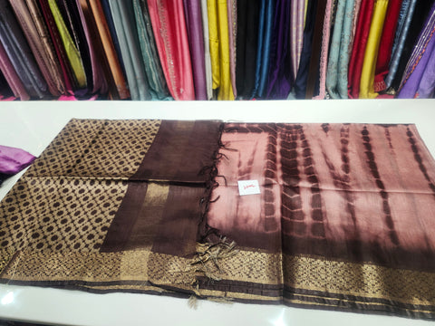 Semi Tussar Silk Sarees