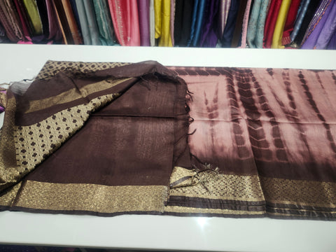 Semi Tussar Silk Sarees