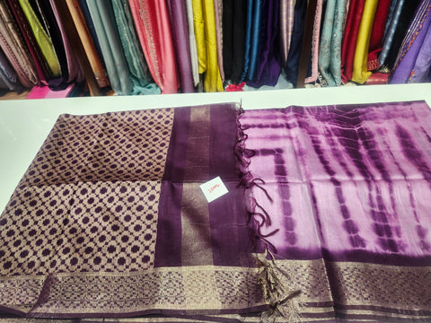 Semi Tussar Silk Sarees